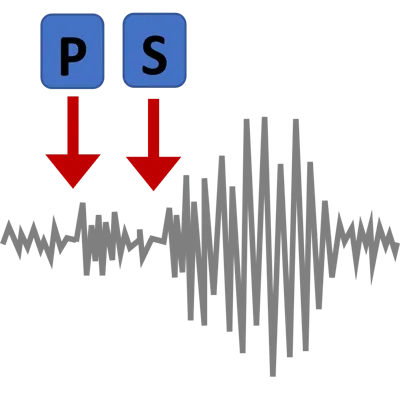 P & S Wave Arrival Picker Icon